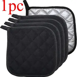 1pc oven mitts, 100% polyester, Insulated heat resistant pan mat, kitchen holiday dinner items, linen table accessories, coasters, place MATS, Thanksgiving decorations, Kitchenware