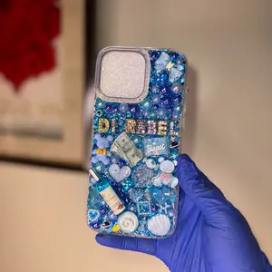 |Kitty Deco-den Case |Junk Phone Case |Charm case|Freestyle Case | Rainbow |Design Case|Customizable Junk Charm iPhone 12-17 Pro Max