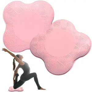 2 PCS TPE Anti-Slip Cushioned Durable Protective Grip Kneepads, Extra-Thick Joint Support Kneeling Cushions for Work Safety, Suitable for Men, Women for Pilates, Home Improvement Use (Fits Knees, Elbows, Wrists, Hands, Heads), Anti Slip Kneepads, Cushione