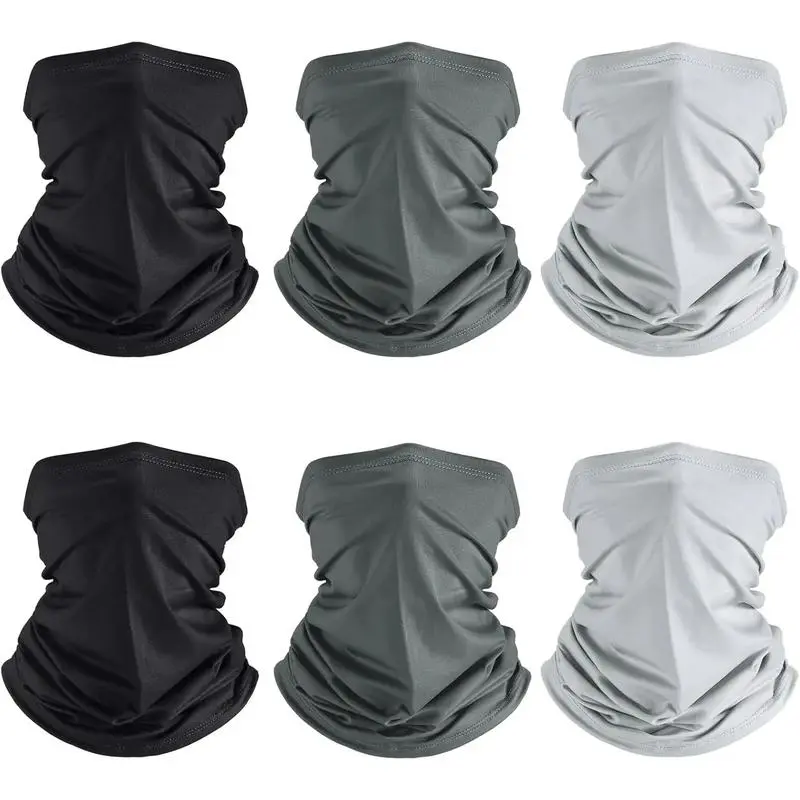 6 Packs Gaiter Mask Scarf Gator Sun Cooling Balaclava Bandana Cover UV Protection Headwear 6 Packs Gaiter Mask Scarf Gator Sun Cooling Balaclava Bandana Cover UV Protection Headwear