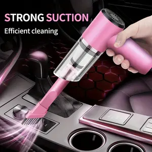 12V Wired Handheld Mini Car Vacuum Cleaner - Portable Strong Suction Dust Collector for Pet Hair Removal, Car Interior Cleaning