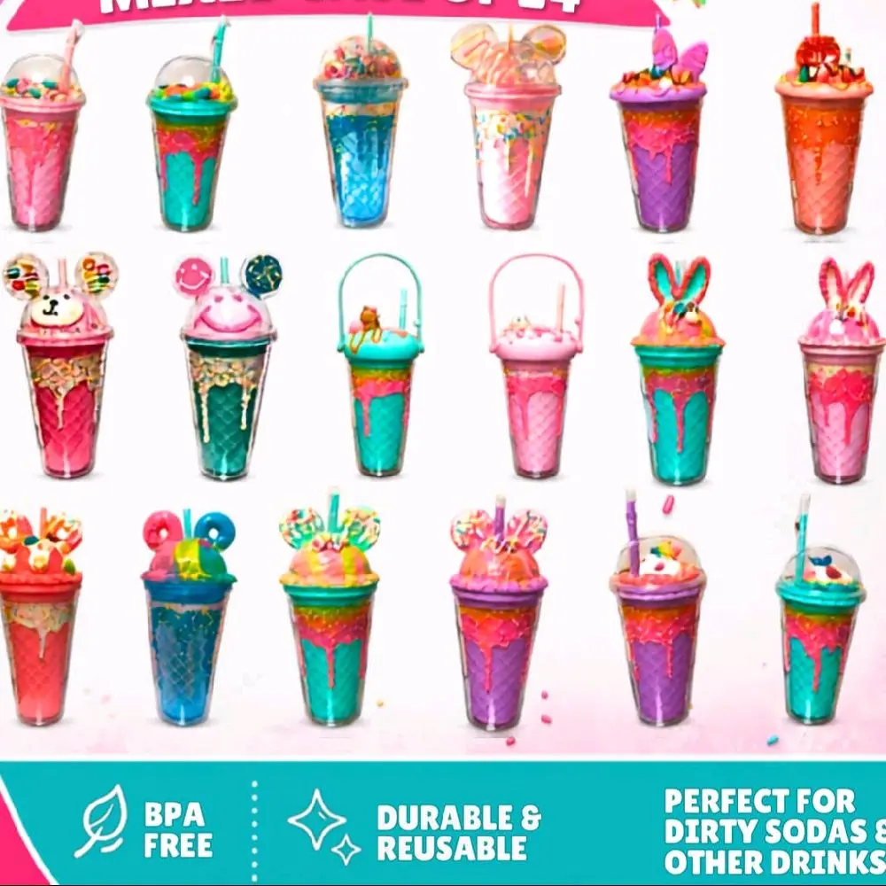 Dirty Soda tumblers 16 oz