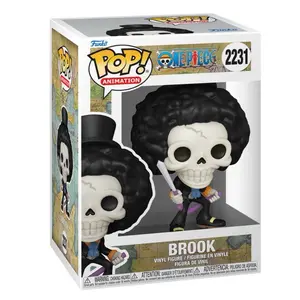 Funko Pop! Brook #2231 (One Piece) Vinyl Figure - Anime Fan - Collectible Figurine