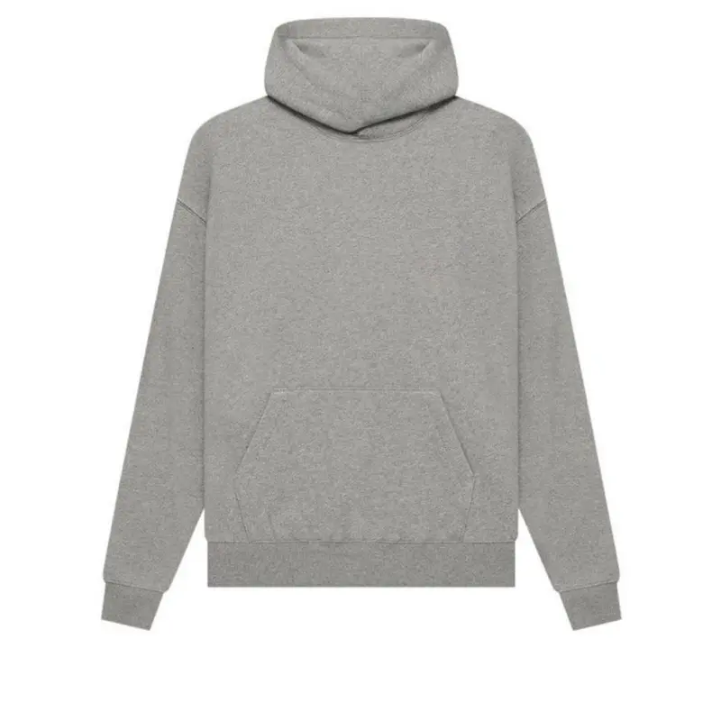 Menswear Casual Oversized Heavyweight hoodie- Dark oatmeal
