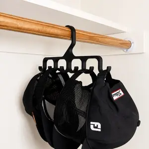 6-Hook Hat Organizer Hanger | Space-Saving Storage for Hats, Caps & Accessories