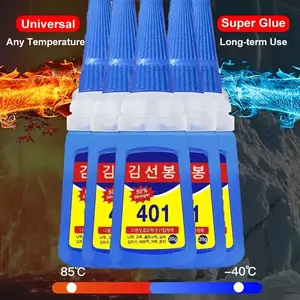 401 Glue, High Strength Glue, Multifunctional Strong Type Glue, Adhesive Rubber Ceramic Wood Shoe Metal Plastic Toy Universal Glue