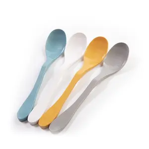 Eco Spoon Cutlery Bamboo Reusable Flatware Set, 12 Piece (12 Eco Spoons), Blue