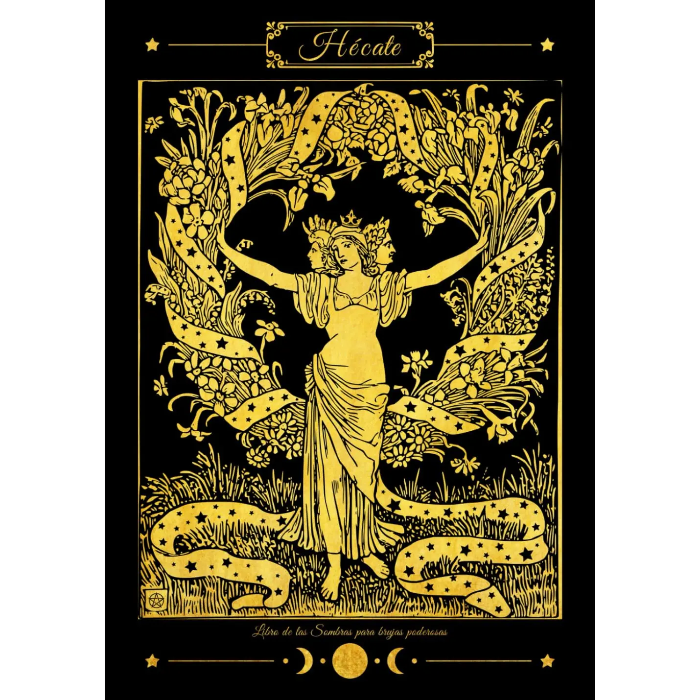 Hécate | Libro de las Sombras para brujas poderosas: Grimorio de la diosa de la triple luna para brujería, hechicería y magia moderna