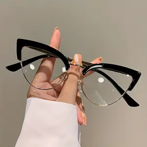 Women's Cat Eye Reading Glasses - Reading Eyeglasses, Reading Glasses with Magnification of  100° to -400°, Lightweight Full Glasses for Computer, Books, Daily and Formal Use - Fashion Multi-Colored Glasses, Durable Frame, High Quality Eyewear