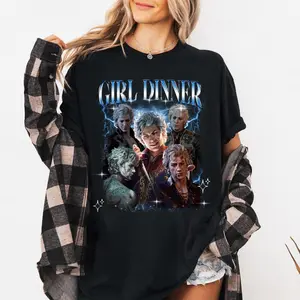 Astarion Baldurs Gate 3 T-Shirt Girl Dinner Unisex