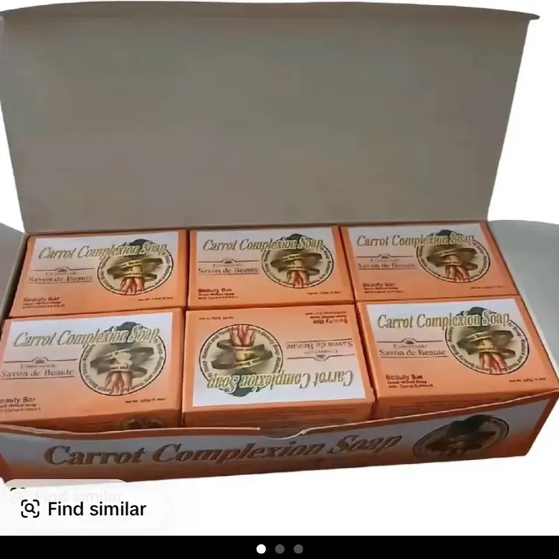 Savon carotte complexion 12pcs Savon carotte complexion 12pcs