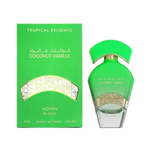 Adyan Coconut Vanille Eau de Parfum – Tropical Delights Collection | Unisex Perfume | 100ml