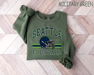 Seattle Football Sweatshirt, Retro Fan Gift, Game Day Shirt, Seattle Team Football Shirt, Seattle Mascot Sweatshirt, Kids Sweatshirt