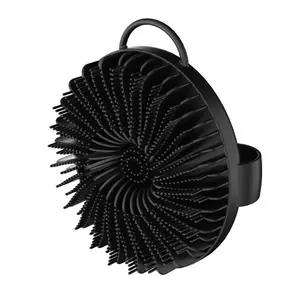 Silicone Bath Brush Back Scrubber, Soft Bristles Body Cleansing Tool, Exfoliating Dead Skin Removal, Gentle Skincare Shower Brush, Silicone Loofah