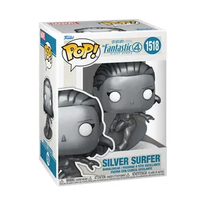 The Fantastic Four: First Steps Silver Surfer Funko Pop! Vinyl Figure #1518