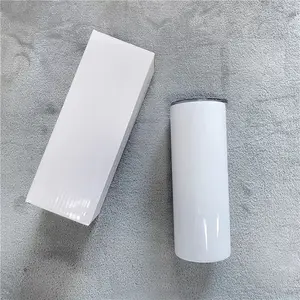20oz White Sublimation Tumbler | Non-Tapered Sublimation Tumbler | Sublimation Blank