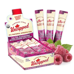 Salted Raspberry Infused Maple Syrup