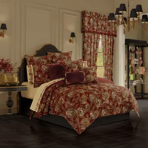Montecito Red 3-Piece Quilt Set