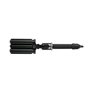 BaBylissPRO Porcelain Ceramic Triple Barrel Waver BP331SUC Salon-Grade Ceramic Waver for Effortless Long-Lasting Waves & Smooth High-Gloss Results