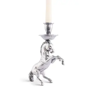 Rearing Horse Candlestick