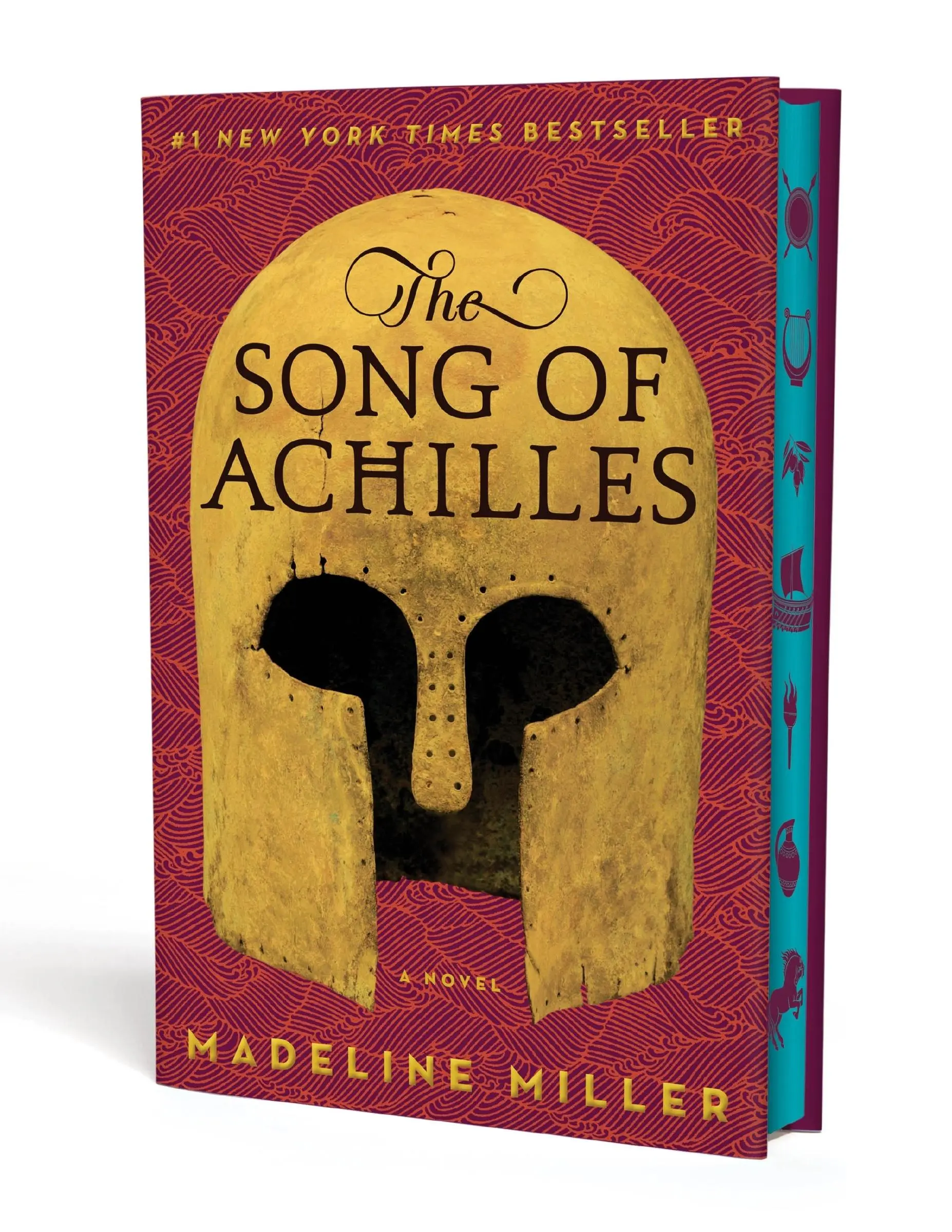 The Song of Achilles Deluxe Edition: A Novel by Madeline Miller [Hardback Book] A breathtaking Achilles–Patroclus epic in a gift‑worthy deluxe edition with sprayed edges, gold foil, maps, guides, and author exclusives.