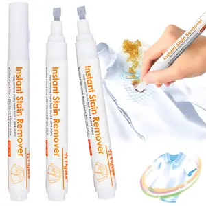 3/5Pcs Stain Bleach Pen,Portable Travel Bleach Pen for Clothing Stain Removal,Clothes Stain Remover Pen Grease Stain Remover Wash Free Laundry Clean Pen Instantly Remove Stains