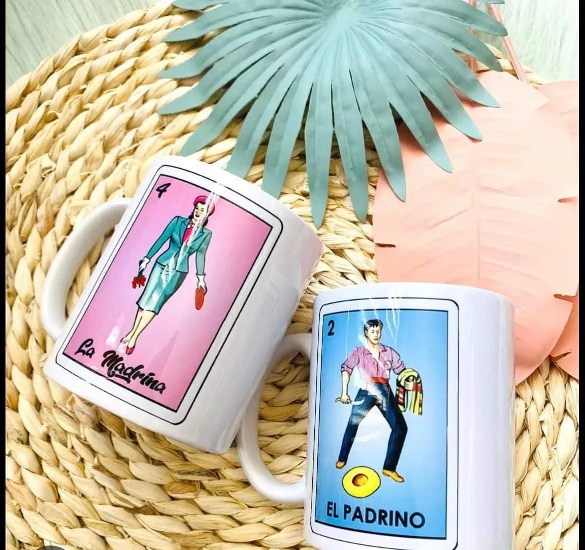 El padrino La madrina lottery mugs 12oz Ceramic Coffee Mug - for Coffee Lovers Beverage