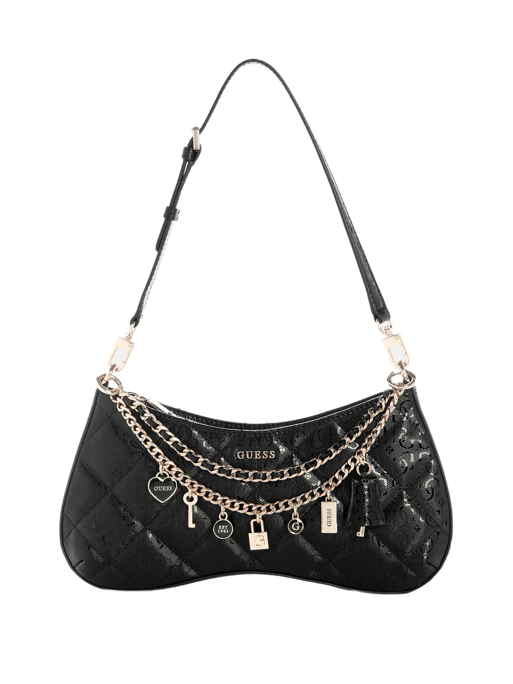 GUESS Female Libby Quilted Shoulder Bag