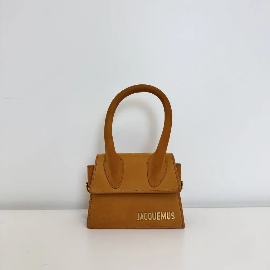 Pre-owned Italy Crossbody Bags JACQUEMUS Le Chiquito Mini Bag Orange
