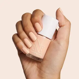 KAG neutral peachy pink nail polish