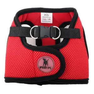 The Worthy Dog Red Mesh Sidekick Harness