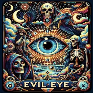 5D DIY Full Drill Round Diamond Painting - Diamond Art Kit Skull, Big Eyes, Crow Mosaic, Canvas - DIY Decorative Painting, Home Wall Decor, Perfect for Valentine’s Day, Independence Day, Birthdays, and Anniversary Gifts.