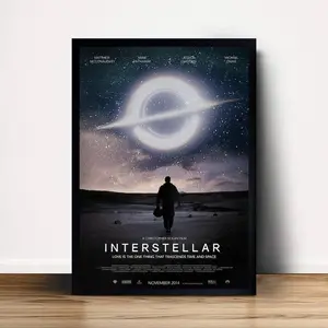 [SALE UP TO 50% - UNFRAMED] Interstellar Movie Poster, Wall Art Home Decor