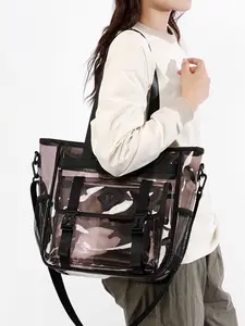 Large Capacity Lightweight Travel Bag, Durable Multi-Functional Luggage Tote, Versatile Shoulder Crossbody Handbag for Short Trips