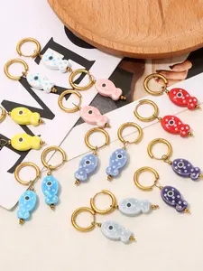 Elegant Fish Ear Cuff Earrings, Minimalist Design Jewelry for Women, Perfect Gift Idea, Daily Wear Accessory