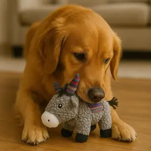 KONG Sherps Donkey Dog Toy