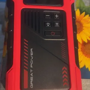 Portable Car Jump Starter With Air Compressor 5000A Peak (8.0L Gas, 6.5L Diesel) With 150 PSI Tire Inflator,15000mAh 12V Car Battery Jump Power With LED Light W100 portable jumpstarter batterycharger