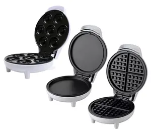 Courant Mini Donut Maker, Personal Griddle & Wa ffle Maker