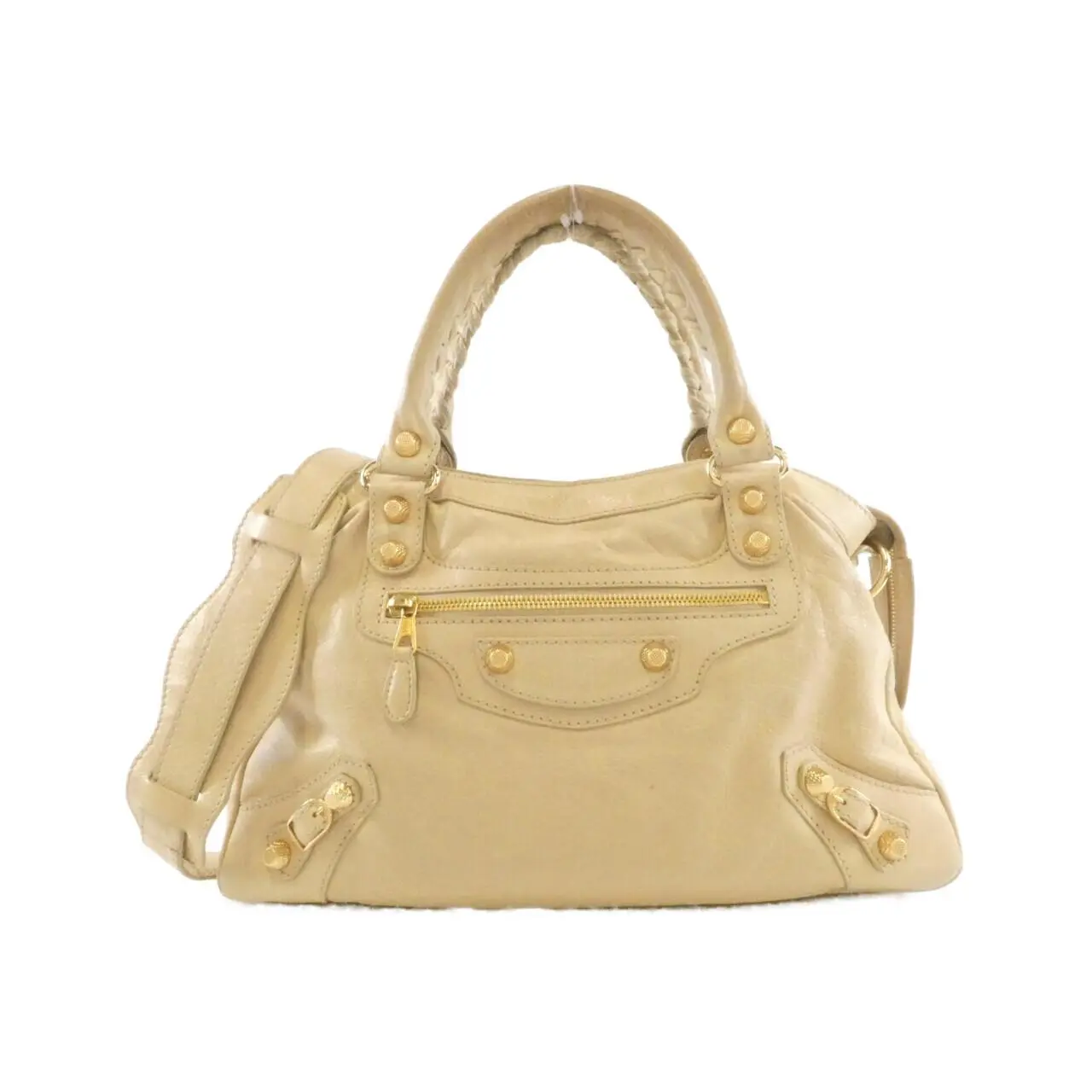 Pre-owned Balenciaga Lambskin Shoulder Bags Shoulder Bag