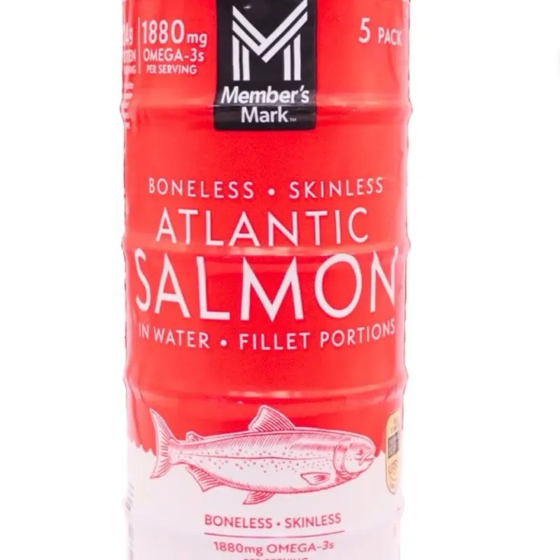 Canned Atlantic Salmon (7 oz., 5 pk.) Canned Atlantic Salmon (7 oz., 5 pk.)