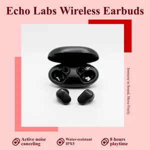 Echo Labs Audio Earbuds - Wireless Headphone with charging Case wireless earbuds Adjustable Custom