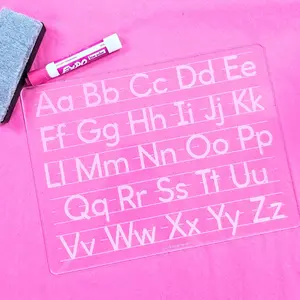 Acrylic Tracing Board for Alphabet Practice
