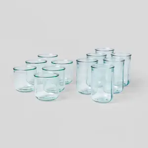 12pc Glass Potomac Double Old-Fashioned Assorted Tumbler Set - Threshold 12pc Glass Potomac Double Old-Fashioned Assorted Tumbler Set - Threshold