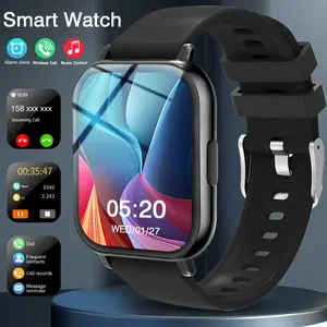 New sports smart watch, Smartwatch With Calls, full touch screen display, supports wireless calls/message reminders, multiple sports modes, music control, fitness tracker, compatible with iPhone/Android phones, an ideal holiday gift