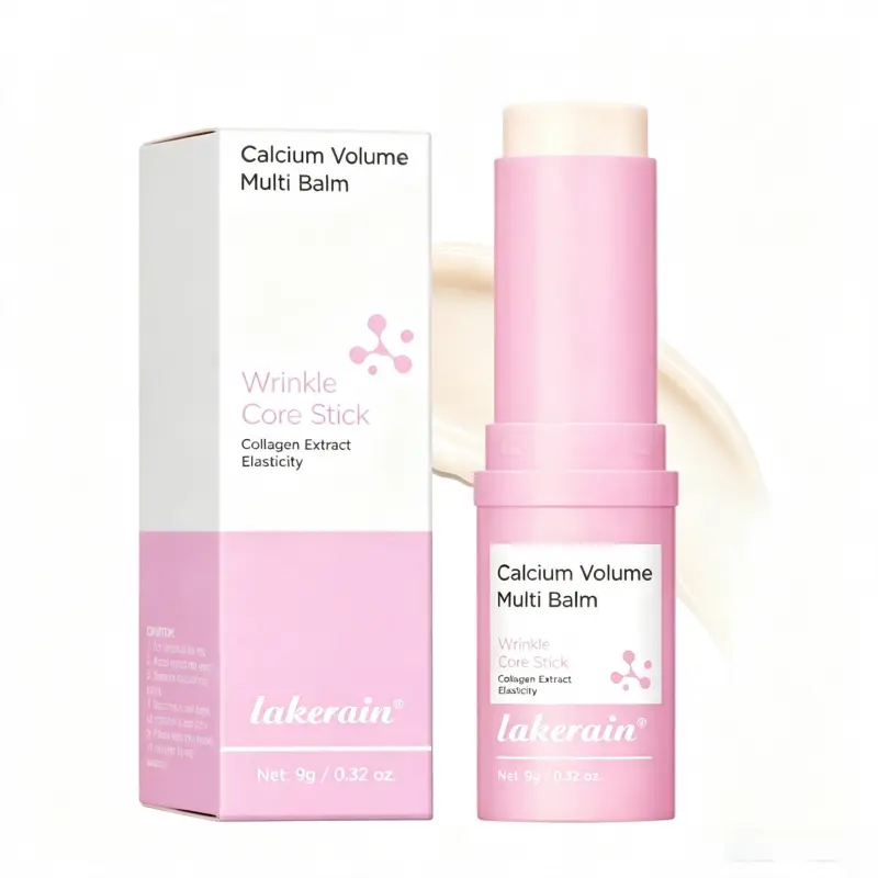 Calcium Volume Multi Balm Stick with Collagen, Anti-Aging Eye & Face Moisturizer - Lightweight, Wrinkle-Reducing, Dark Circle & Puffiness Minimizing, Fine Line Smoothing, Firming, Hydrating Portable Travel Skincare for All Skin Types