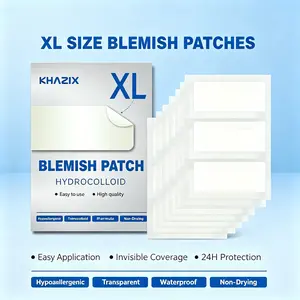 KHAZIX Xl Blemish Concealer Patches, 24h Protection, Acne Patches, Single Item, No Alcohol, Made in China