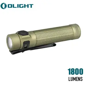 OLIGHT Portable LED Flashlight 4 PRO, Olive Green Camping & Hiking Torch