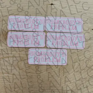 Somebody's Problem Hat Patch (3 Patches)