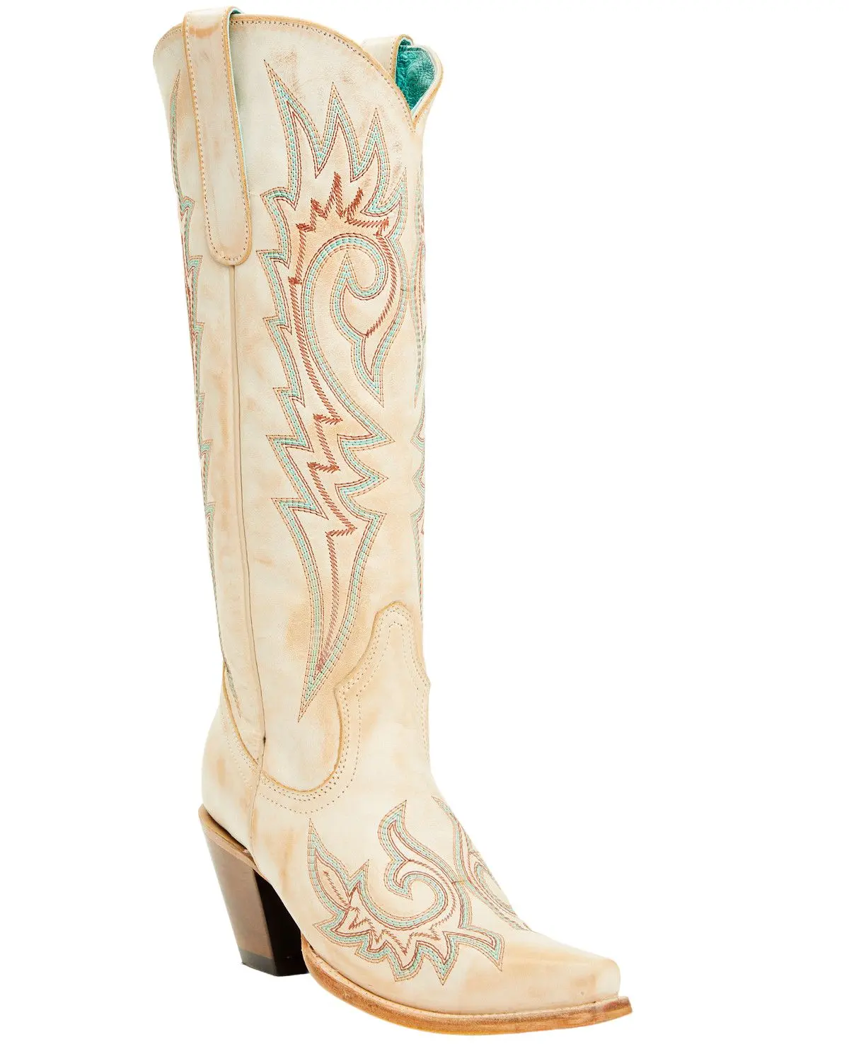 Corral Women's Women'S Embroidered Tall Western Boot Snip Toe - Z5371