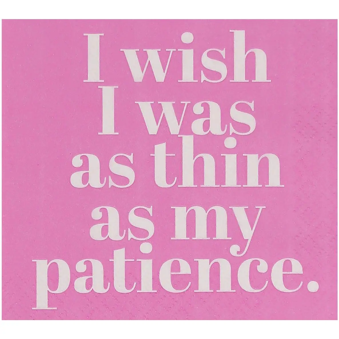 Mary Phillips Designs Patience Set of Four Cocktail Napkins